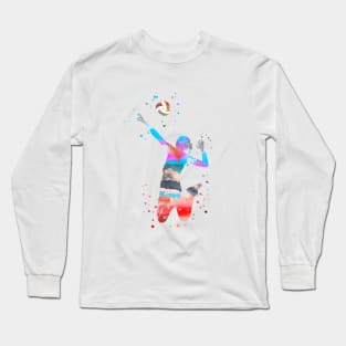 Volleyball girl Long Sleeve T-Shirt